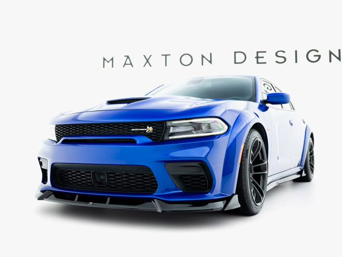 Dodge Charger RT Scat Pack Widebody Mk3 Facelift Front Splitter - Maxton Design