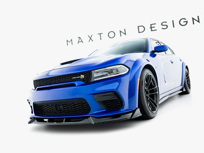 Dodge Charger RT Scat Pack Widebody Mk3 Facelift Front Splitter - Maxton Design