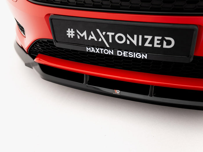 Ford Focus ST-Line Mk3 Facelift Front Splitter V.3 - Maxton Design