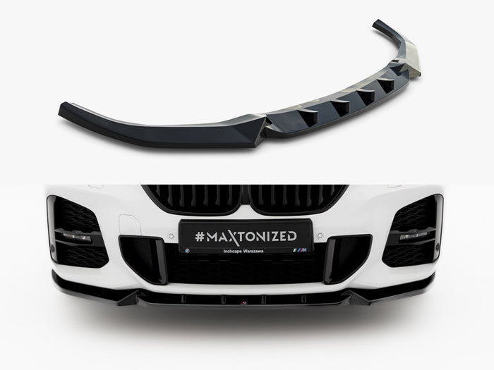 BMW X1 M-Pack F48 Facelift Front Splitter - Maxton Design