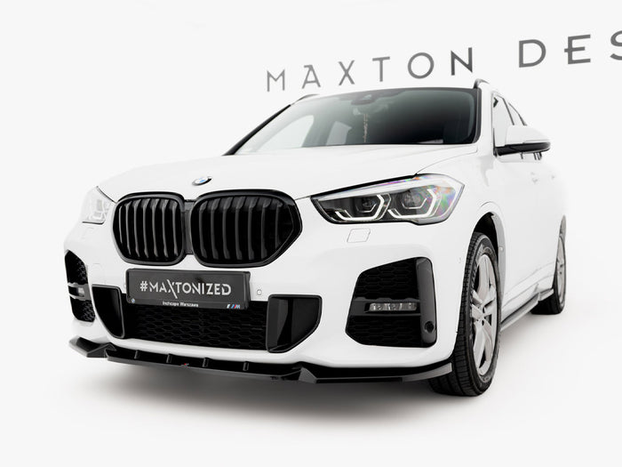 BMW X1 M-Pack F48 Facelift Front Splitter - Maxton Design