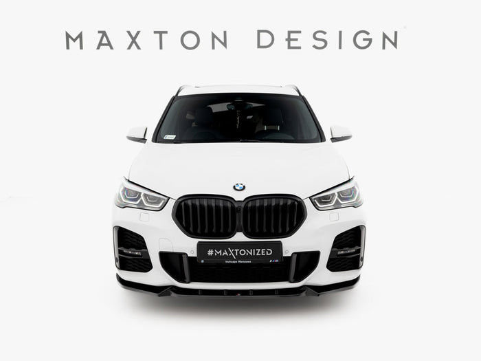 BMW X1 M-Pack F48 Facelift Front Splitter - Maxton Design