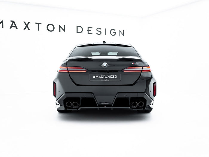 BMW M5 Sedan / Touring G90 Rear Splitter (Vertical Bars) - Maxton Design