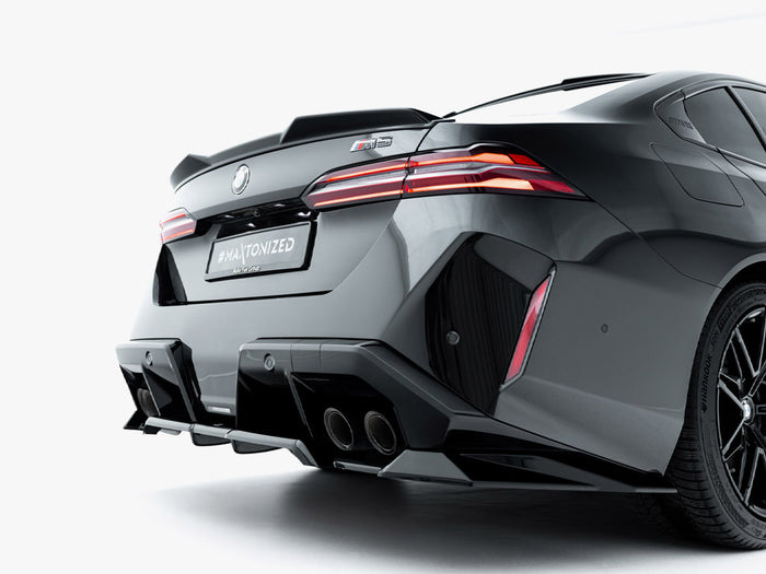 BMW M5 Sedan / Touring G90 Rear Splitter (Vertical Bars) - Maxton Design