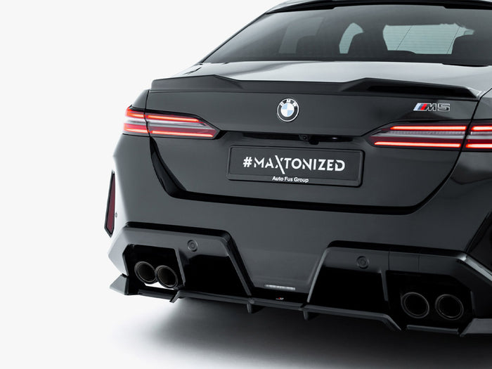 BMW M5 Sedan / Touring G90 Rear Splitter (Vertical Bars) - Maxton Design