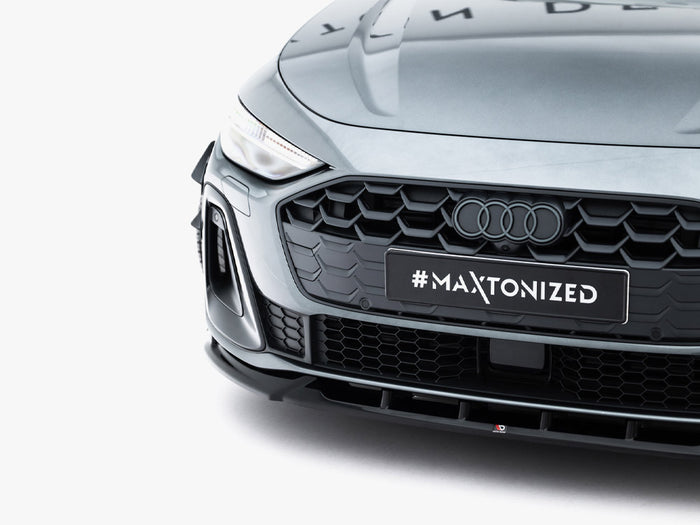 Audi A5 S-Line Sedan / Avant B10 Front Splitter V.2 - Maxton Design