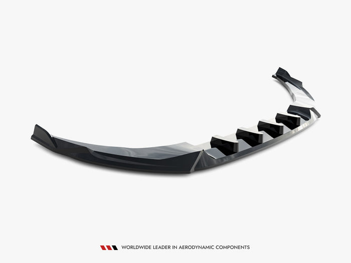 Audi A5 S-Line Sedan / Avant B10 Front Splitter V.2 - Maxton Design