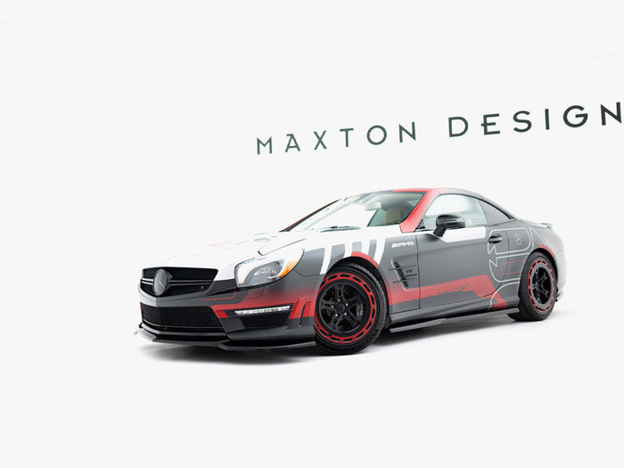 Front Splitter V.2 Mercedes-Benz SL 63 AMG R231 - Maxton Design