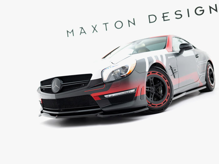 Front Splitter V.2 Mercedes-Benz SL 63 AMG R231 - Maxton Design