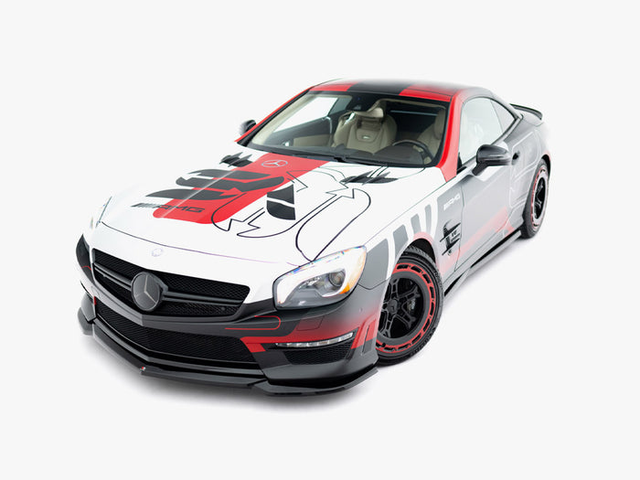 Front Splitter V.2 Mercedes-Benz SL 63 AMG R231 - Maxton Design