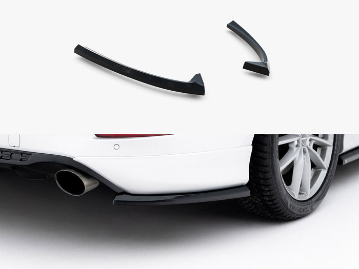 Ford Mondeo ST-Line Sedan Mk4 Facelift Rear Side Splitters - Maxton Design