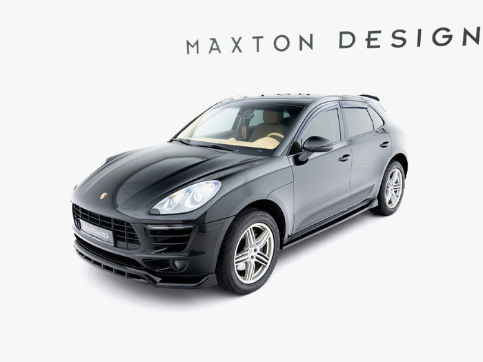 Porsche Macan Mk1 Front Splitter V.3 - Maxton Design