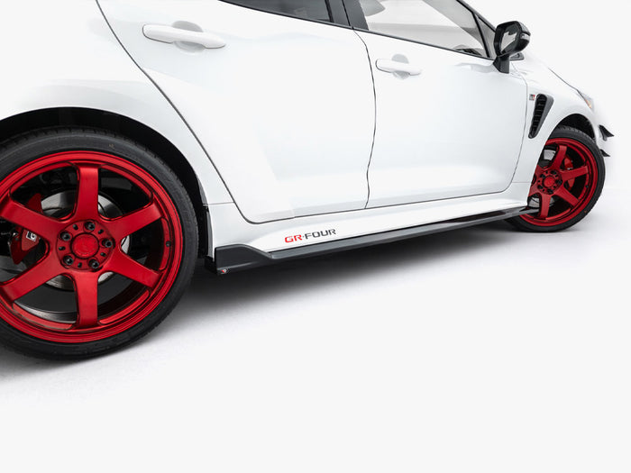 Toyota GR Corolla Mk12 Side Skirts Diffusers V.2 - Maxton Design