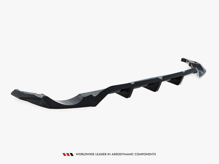 Audi RSQ8 Mk1 Facelift Rear Splitter (Vertical Bars) - Maxton Design
