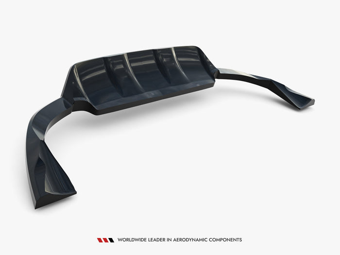 Volvo XC60 Mk1 Facelift Rear Splitter (Vertical Bars) - Maxton Design