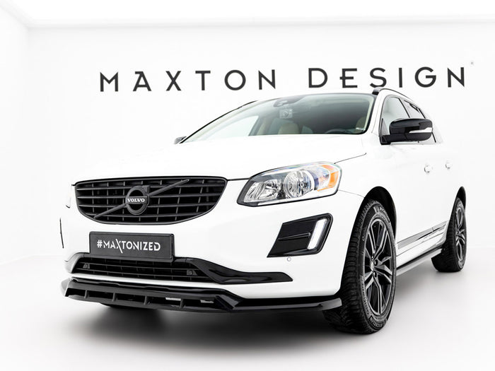 Volvo XC60 Mk1 Facelift Front Splitter - Maxton Design