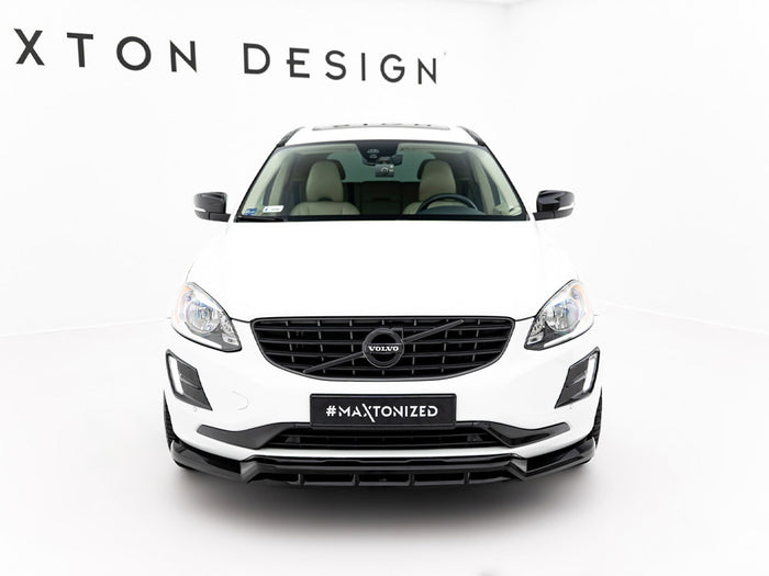 Volvo XC60 Mk1 Facelift Front Splitter - Maxton Design