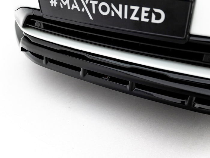 Volvo XC60 Mk1 Facelift Front Splitter - Maxton Design