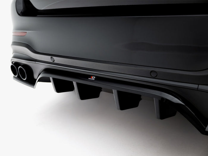 Mercedes-AMG GLC 43 SUV X253 Facelift Rear Splitter (Vertical Bars) - Maxton Design