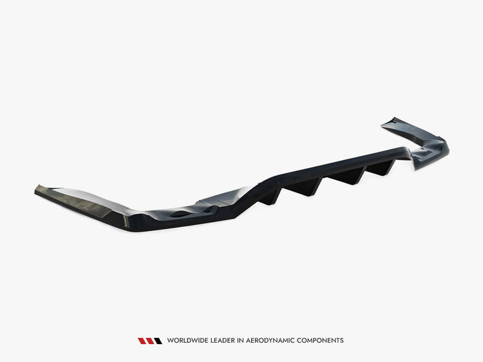 Mercedes-AMG GLC 43 SUV X253 Facelift Rear Splitter (Vertical Bars) - Maxton Design