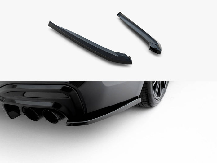 BMW M550i Sedan G30 Rear Side Splitters - Maxton Design