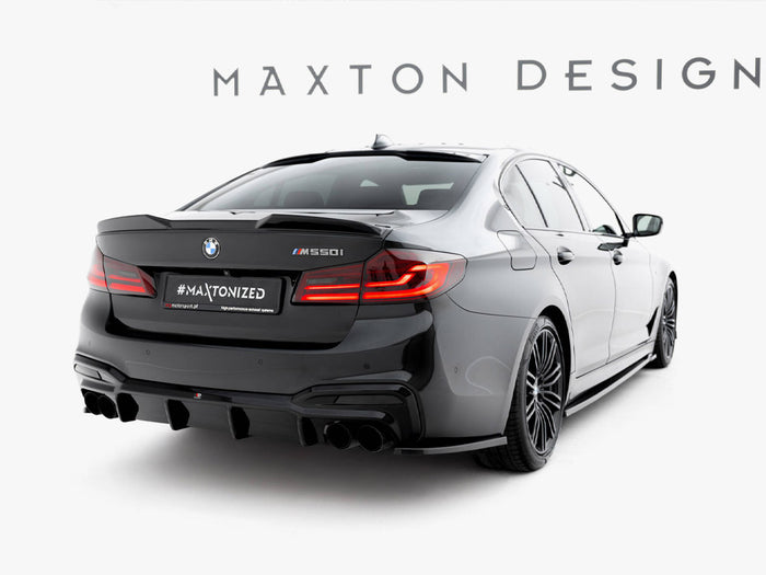 BMW M550i Sedan G30 Rear Side Splitters - Maxton Design