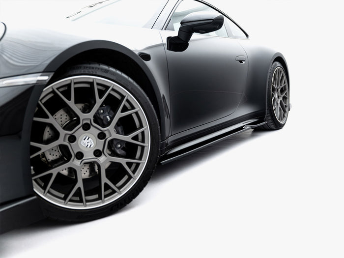 Porsche 911 Carrera Sport Design 992 Side Skirts Diffusers V.1 - Maxton Design