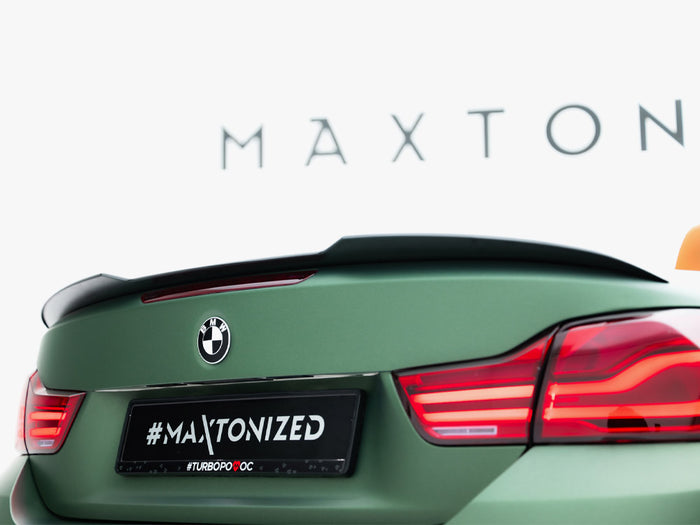 BMW 4 Cabrio F33 Spoiler CAP - Maxton Design