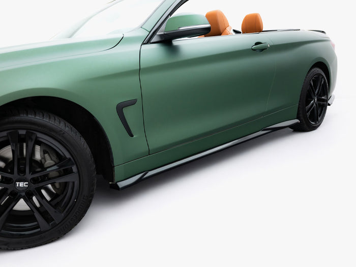 BMW 4 Cabrio / Coupe F33 / F32 Side Skirts Diffusers - Maxton Design
