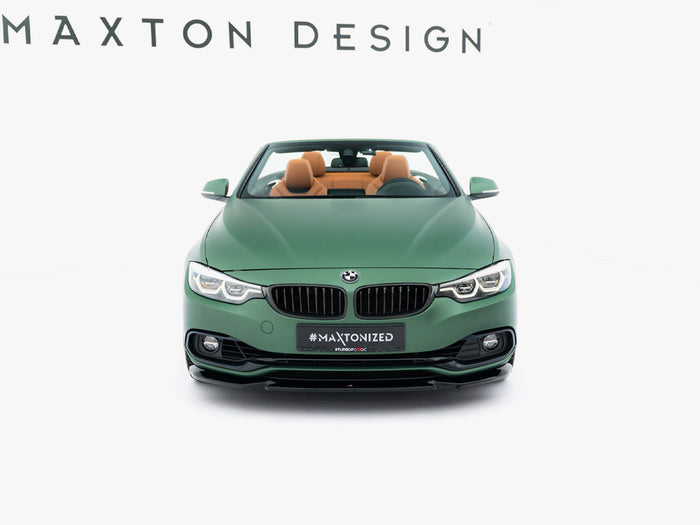BMW 4 Cabrio / Coupe F33 / F32 Front Splitter - Maxton Design