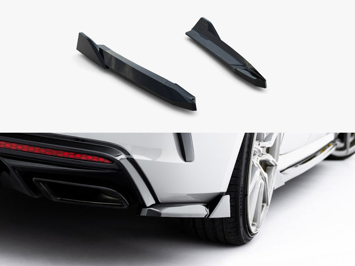 Rear Side Splitters V.8 Skoda Octavia RS Liftback / Estate Mk4 / Mk4 Facelift - Maxton Design