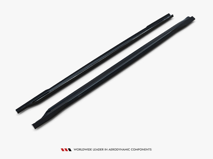 Side Skirts Diffusers V.1 Skoda Octavia RS Liftback / Estate Mk4 / Mk4 Facelift - Maxton Design