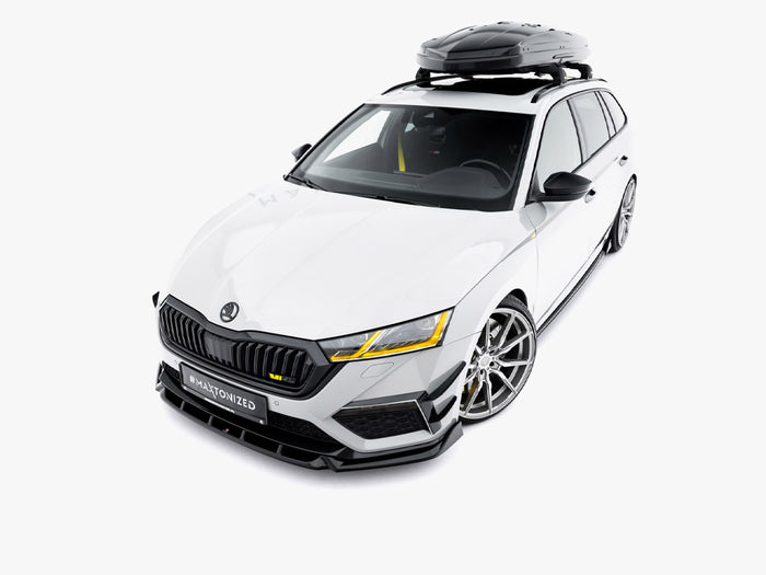 Front Splitter V.5 Skoda Octavia RS Mk4 - Maxton Design