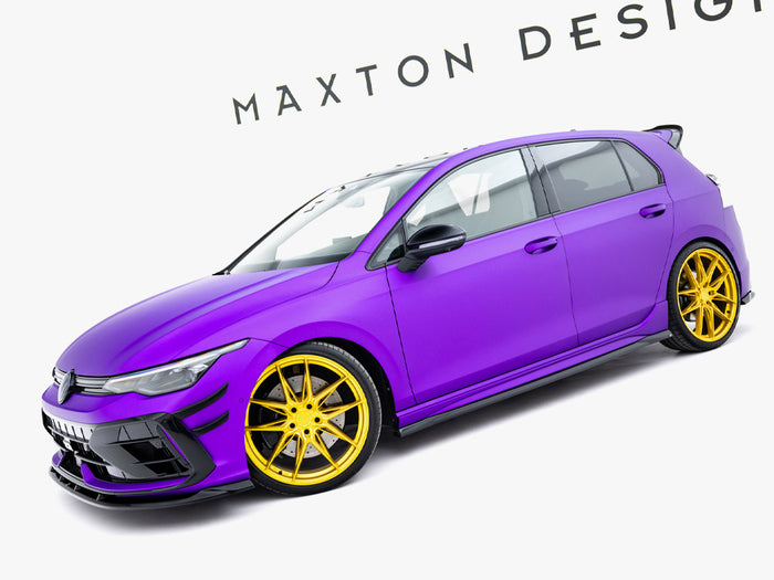 Volkswagen Golf R Mk8 / Mk8 Facelift Side Skirts Diffusers V.5 - Maxton Design