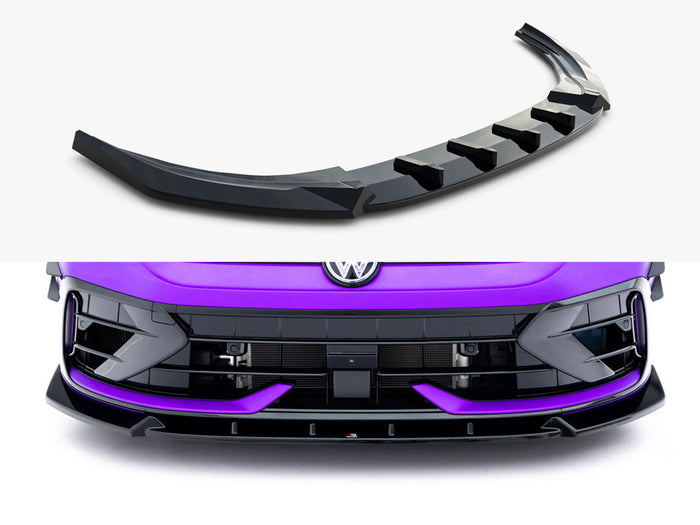 Volkswagen Golf R Mk8 Facelift Front Splitter V.3 - Maxton Design