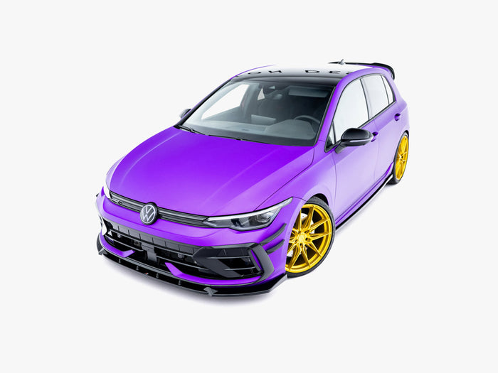 Volkswagen Golf R Mk8 Facelift Front Splitter V.3 - Maxton Design