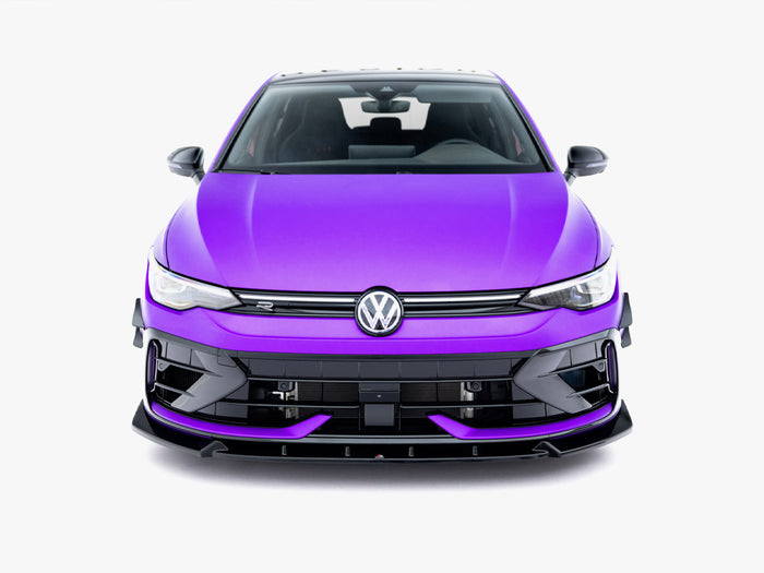 Volkswagen Golf R Mk8 Facelift Front Splitter V.3 - Maxton Design