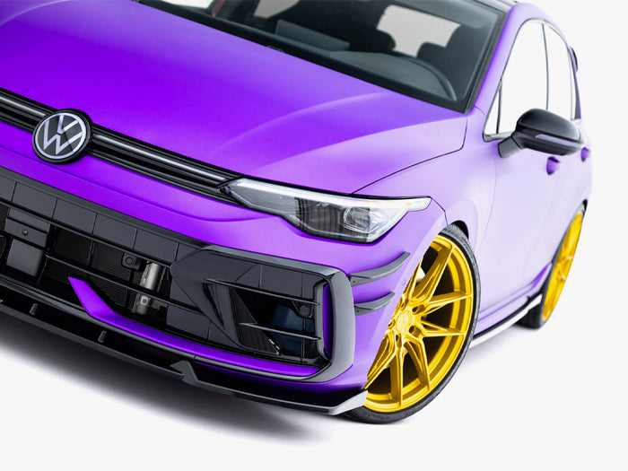 Volkswagen Golf R Mk8 Facelift Front Splitter V.3 - Maxton Design