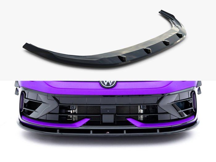 Volkswagen Golf R Mk8 Facelift Front Splitter V.2 - Maxton Design