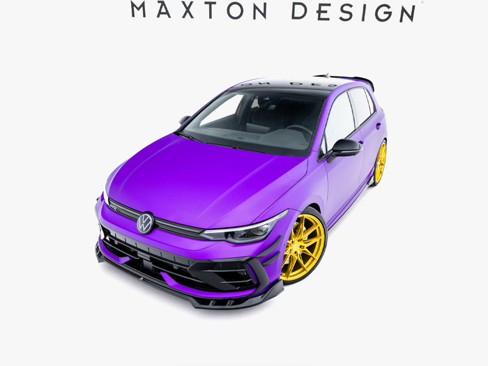 Volkswagen Golf R Mk8 Facelift Front Splitter V.1 - Maxton Design