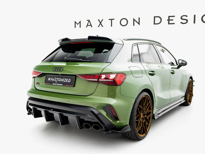 Audi S3 Sportback 8Y Facelift Rear Valance - Maxton Design