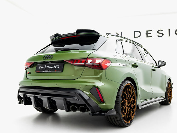 Audi S3 Sportback 8Y Facelift Rear Valance - Maxton Design