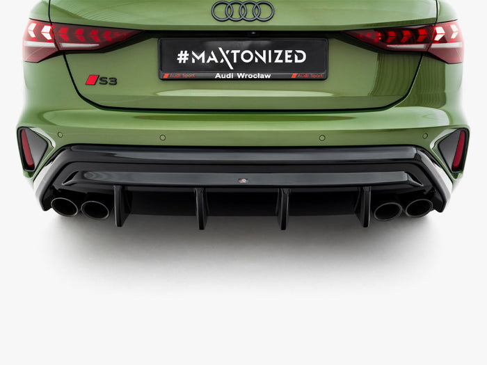 Audi S3 Sportback 8Y Facelift Rear Valance - Maxton Design