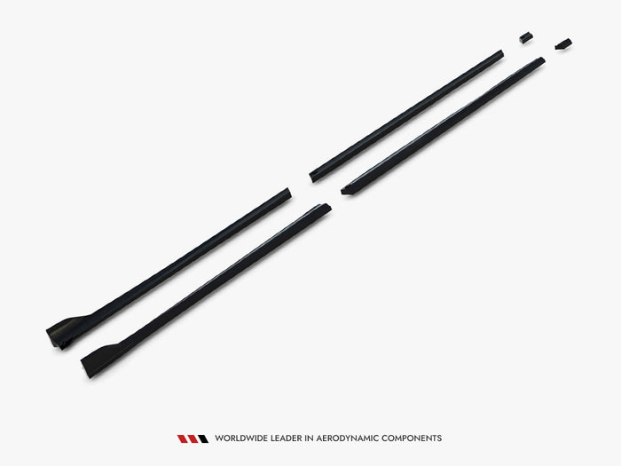 Side Skirts Diffusers V.2 Mercedes-Benz V-Class Long AMG-Line W447 - Maxton Design