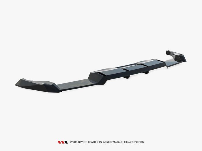 Volkswagen Golf R Mk8 / Mk8 Facelift Rear Splitter (Vertical Bars) V.2 - Maxton Design