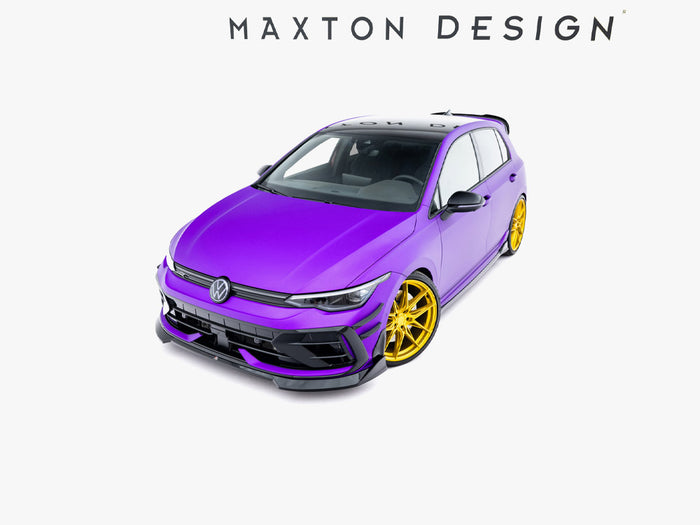 Volkswagen Golf R Mk8 Facelift Front Splitter V.4 - Maxton Design