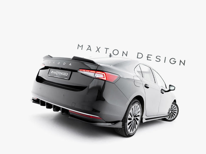 Rear Side Splitters V.2 Skoda Superb Mk4 - Maxton Design