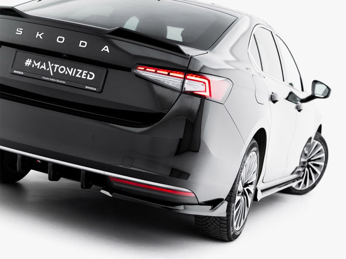 Rear Side Splitters V.2 Skoda Superb Mk4 - Maxton Design