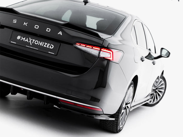 Rear Side Splitters V.1 Skoda Superb Mk4 - Maxton Design