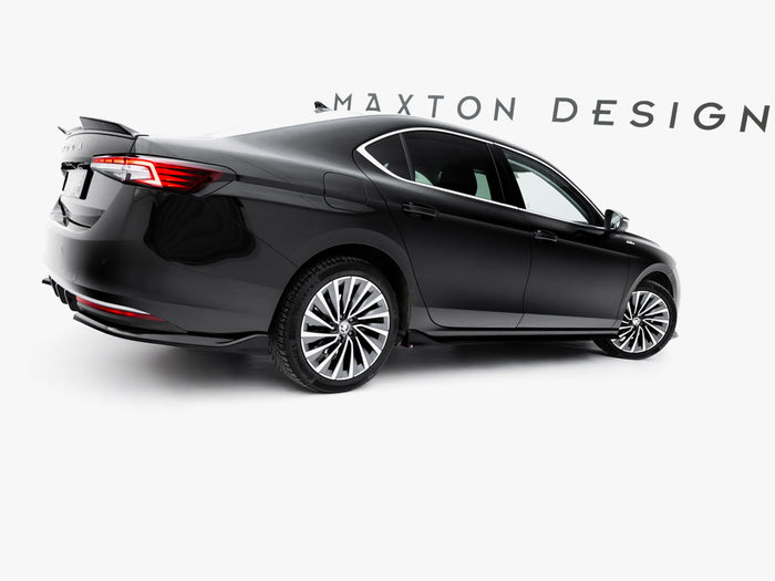 Side Skirts Diffusers V.2 Skoda Superb Mk4 - Maxton Design